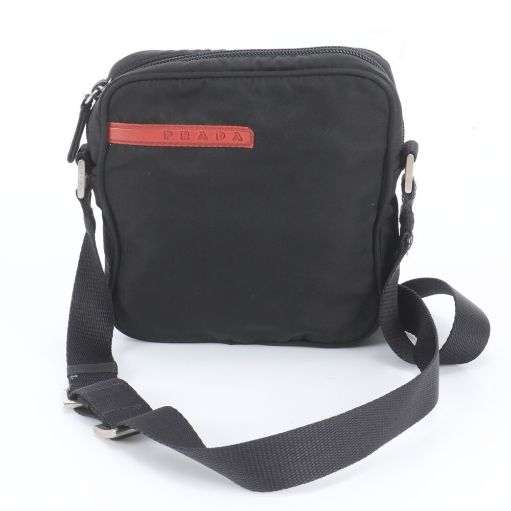 Pradasports Prada Sport Shoulder Bag Messenger Black Brand Men's
